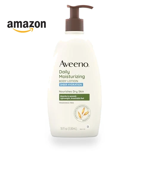 Sheer Hydration Daily Moisturizing Lotion — Nourishing Body Creams, Aveeno