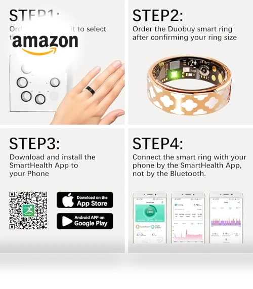 Fitness Tracker Ring — Smart Rings, spywkn