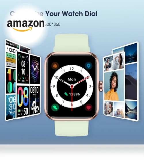 Fitness Tracker with Heart Rate Monitor — Smartwatches, LIVIKEY