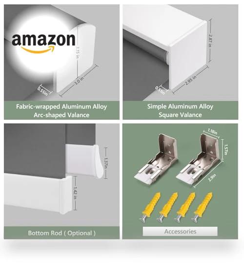 Motorized Blackout Window Blinds — Honeycomb, ZSHINE