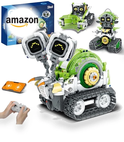 Robot Building Kit with Remote Control — Construction Kits, Sillbird
