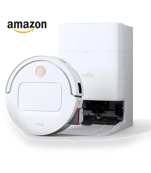 Robot Vacuum and Mop with All-in-One Station — Smart Cleaning Robots, YEEDI