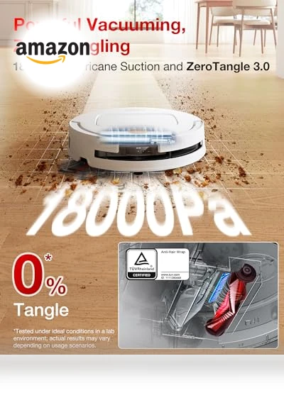 Robot Vacuum and Mop with All-in-One Station — Smart Cleaning Robots, YEEDI