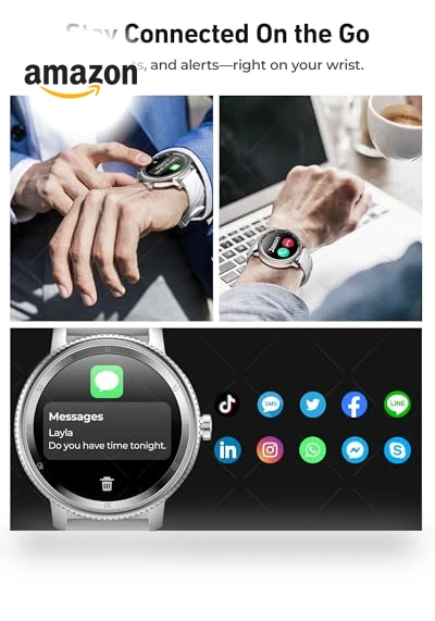 Rotatable Dial Smart Watch — Smartwatches, AOMIAO