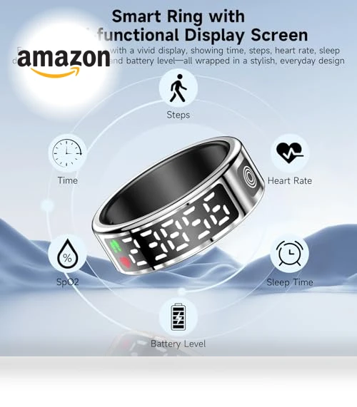Smart Ring with Display — Wearable Accessories, Hugrow