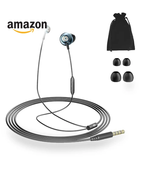 Wired Earbuds — In-Ear Headphones, BACKWIN