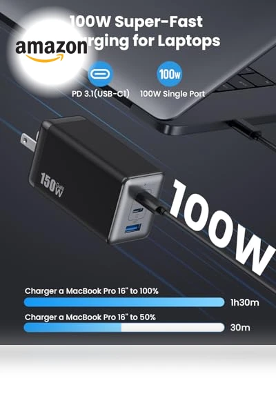 150W USB C Charger Block — Chargers, Pxwaxpy