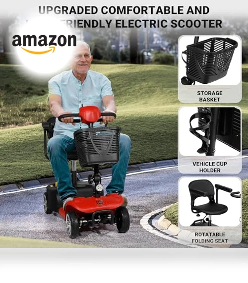 4 Wheels Electric Mobility Scooter — Mobility Scooters, FWFFWF