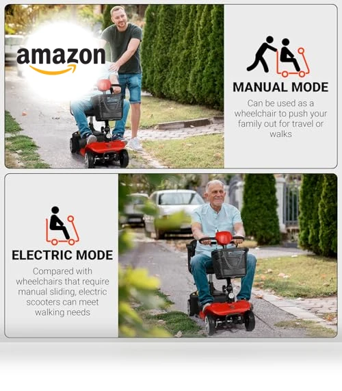 4 Wheels Electric Mobility Scooter — Mobility Scooters, FWFFWF