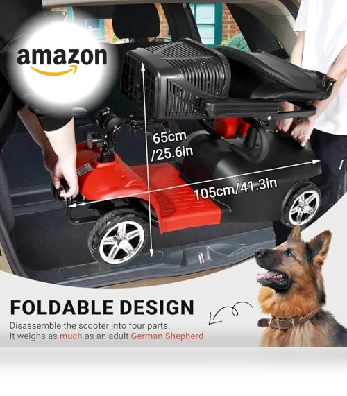 4 Wheels Electric Mobility Scooter — Mobility Scooters, FWFFWF