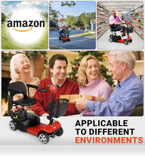 4 Wheels Electric Mobility Scooter — Mobility Scooters, FWFFWF