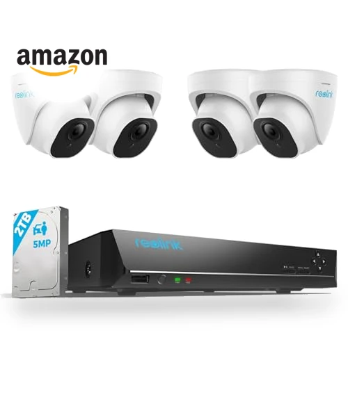 5MP 8CH Home Security Camera System — Security Cameras, Reolink