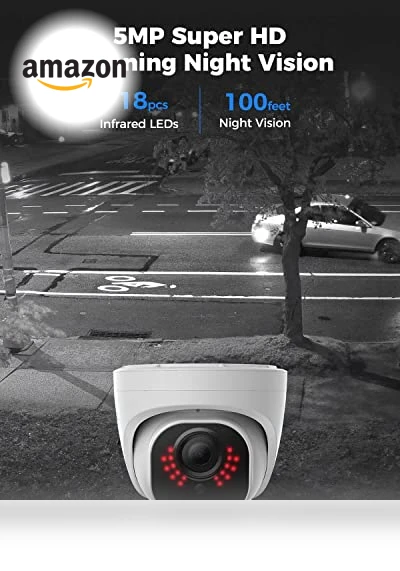 5MP 8CH Home Security Camera System — Security Cameras, Reolink