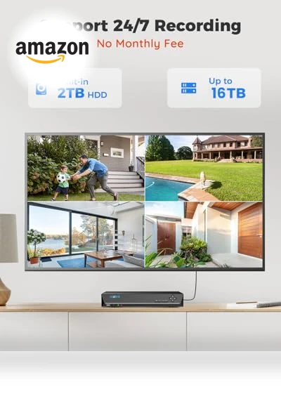 5MP 8CH Home Security Camera System — Security Cameras, Reolink