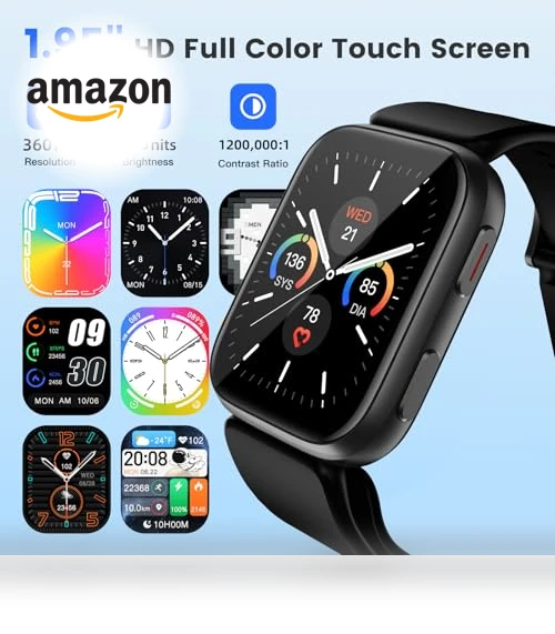 Blood Pressure Monitor Smart Watch — Smartwatches, YHE