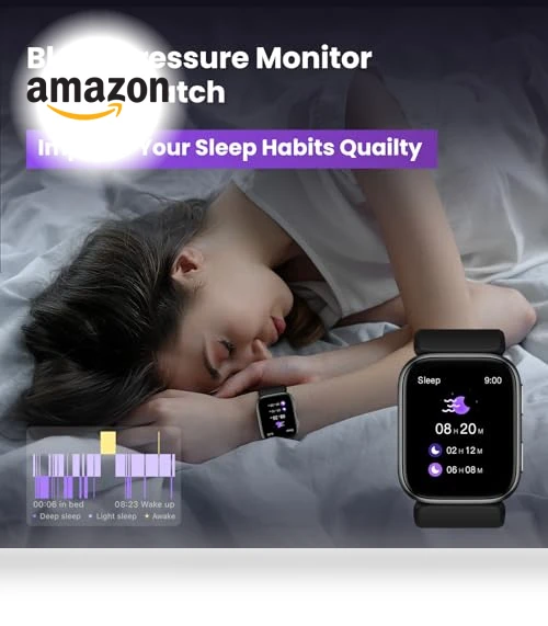 Blood Pressure Monitor Smart Watch — Smartwatches, YHE