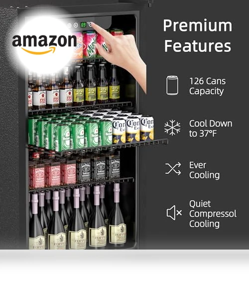 Compact Beverage Refrigerator — Mini Fridges, Erivess