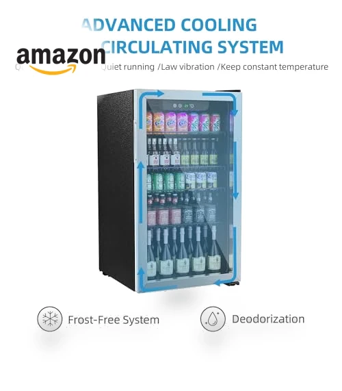 Compact Beverage Refrigerator — Mini Fridges, Erivess