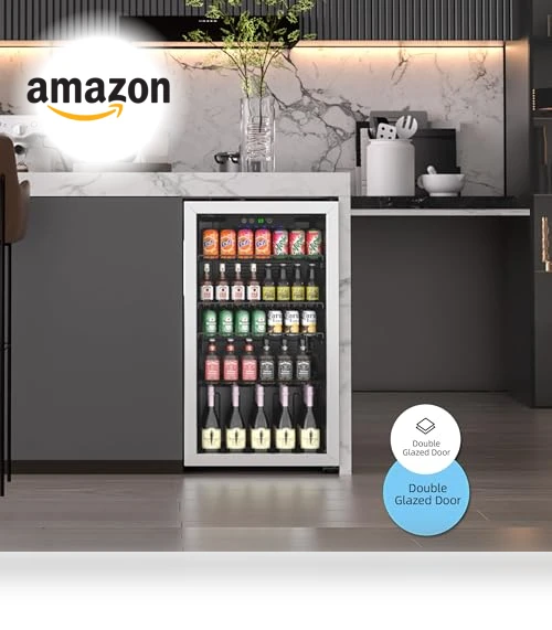Compact Beverage Refrigerator — Mini Fridges, Erivess