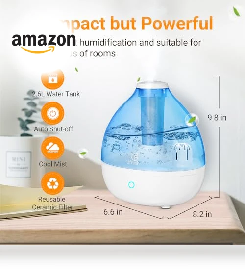 Cool Mist Humidifier — Air Moisturizers, Ufresh