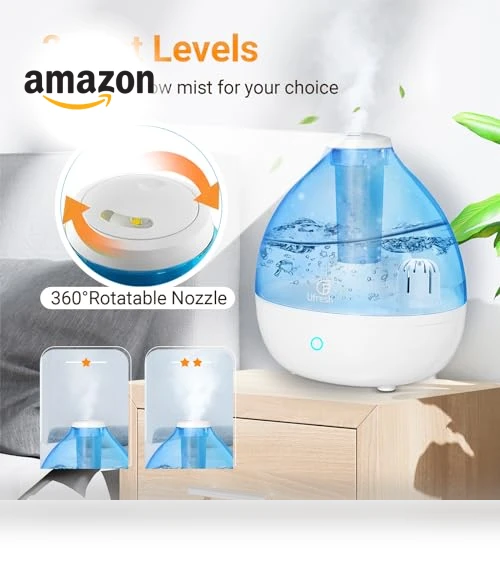 Cool Mist Humidifier — Air Moisturizers, Ufresh