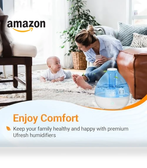 Cool Mist Humidifier — Air Moisturizers, Ufresh