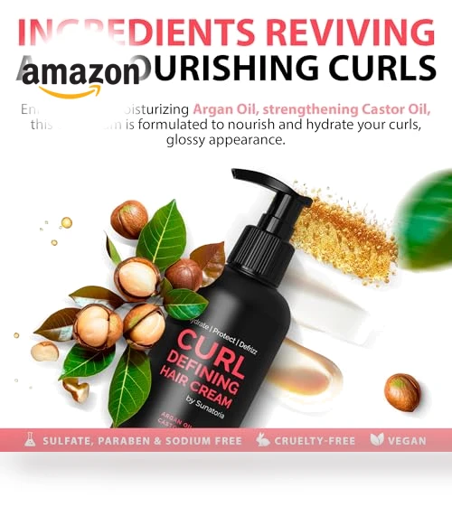 Curl Cream — Detanglers, SUNATORIA