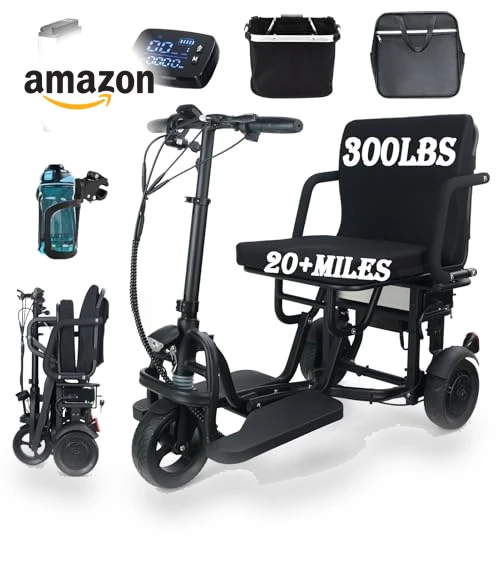 Folding Mobility Scooter — Rolling Walkers, WEYRAL