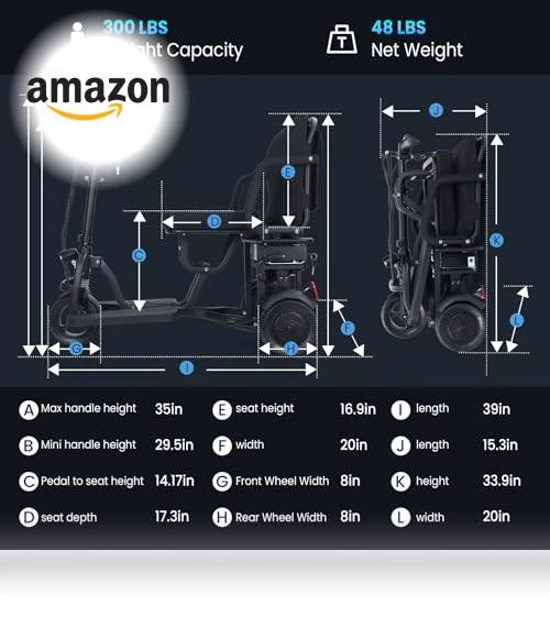 Folding Mobility Scooter — Rolling Walkers, WEYRAL