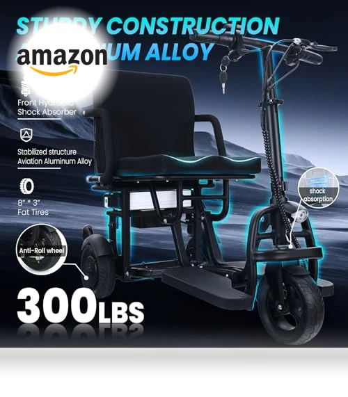 Folding Mobility Scooter — Rolling Walkers, WEYRAL