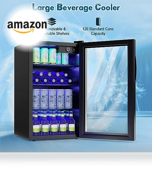 Mini Beverage Fridge — Mini Fridges, COSTWAY