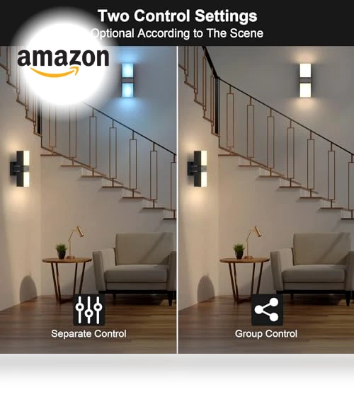 Outdoor Wall Lights — Garden Illumination, XMCOSY+