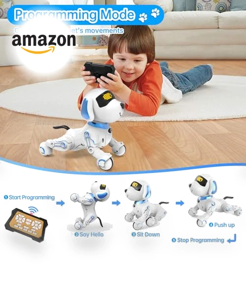 Robot Dog for Kids — Interactive Animal Companions, Dwi Dowellin