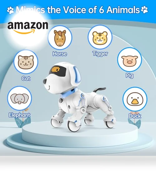 Robot Dog for Kids — Interactive Animal Companions, Dwi Dowellin