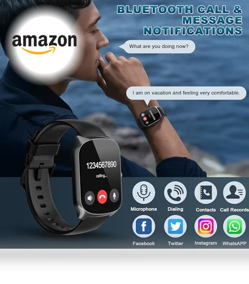Smart Watch with HD Curved Screen — Smartwatches, STECEi