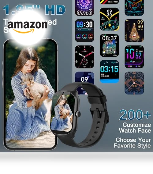 Smart Watch with HD Curved Screen — Smartwatches, STECEi