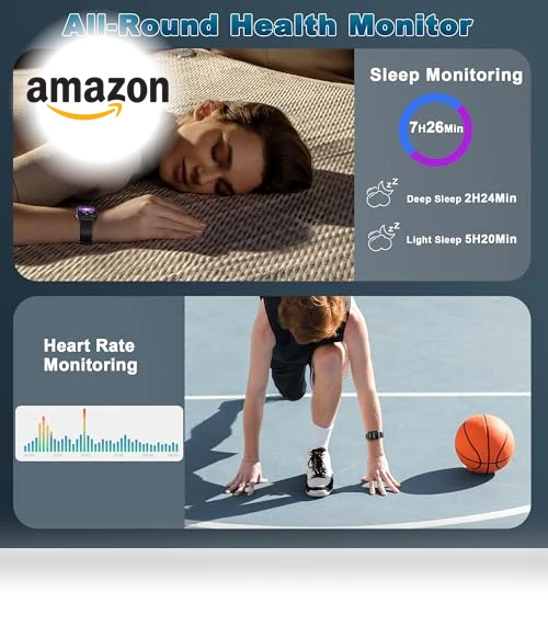 Smart Watch with HD Curved Screen — Smartwatches, STECEi