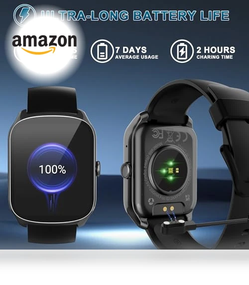 Smart Watch with HD Curved Screen — Smartwatches, STECEi