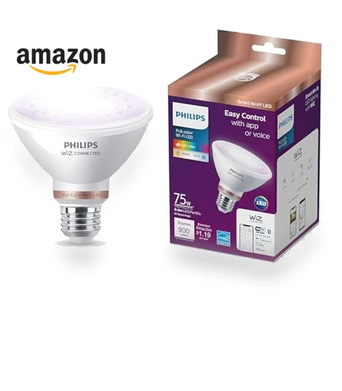 Smart Wi-Fi LED Color Changing Light Bulb — LED, Philips