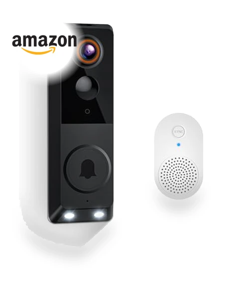 Smart Wireless Doorbell Camera — Smart Home Security, SpinLens