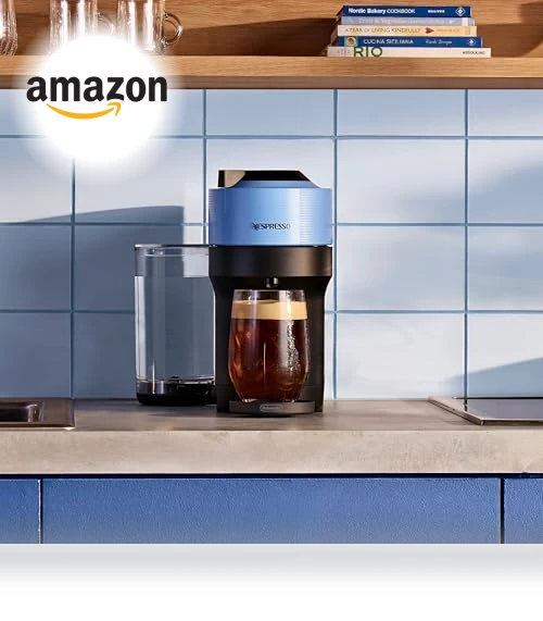 Vertuo Pop+ Coffee and Espresso Machine with Aeroccino Milk Frother — Coffee & Espresso Combos, Nespresso