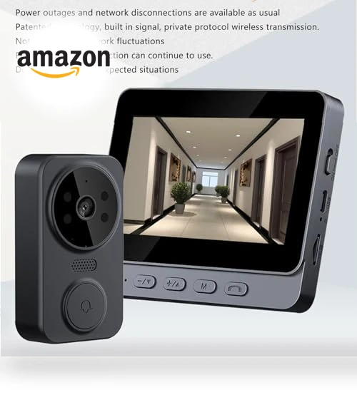 Visual Intercom Doorbell System — Smart Home Security, Zunate