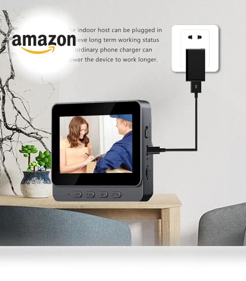Visual Intercom Doorbell System — Smart Home Security, Zunate