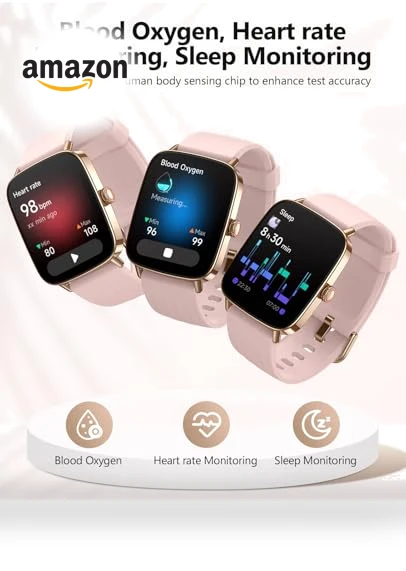 AI Voice Smartwatch for Women — Smartwatches, SOUYIE