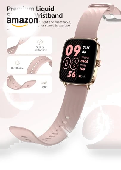 AI Voice Smartwatch for Women — Smartwatches, SOUYIE