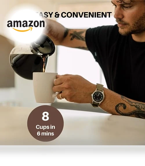 Automatic Drip Pour Over Coffee Brewer — Brewing Excellence, Simply Good Coffee