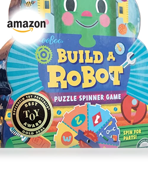Build a Robot Spinner Game — Outdoor Play, eeBoo