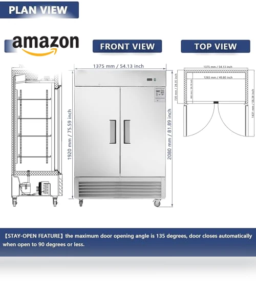 Commercial Refrigerator — Mini Fridges, Merax