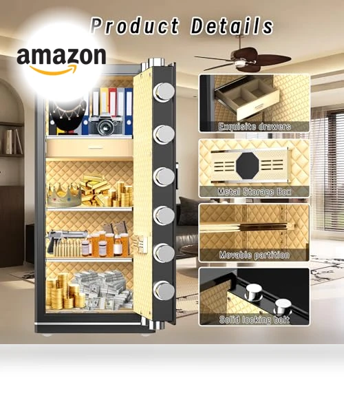 Extra Large Home Safe — Cabinet Safes, FABAO