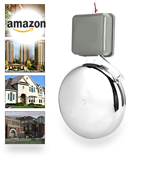 Extra Loud Doorbell Electric Bell — Safety Alarms & Signals, Leapiture